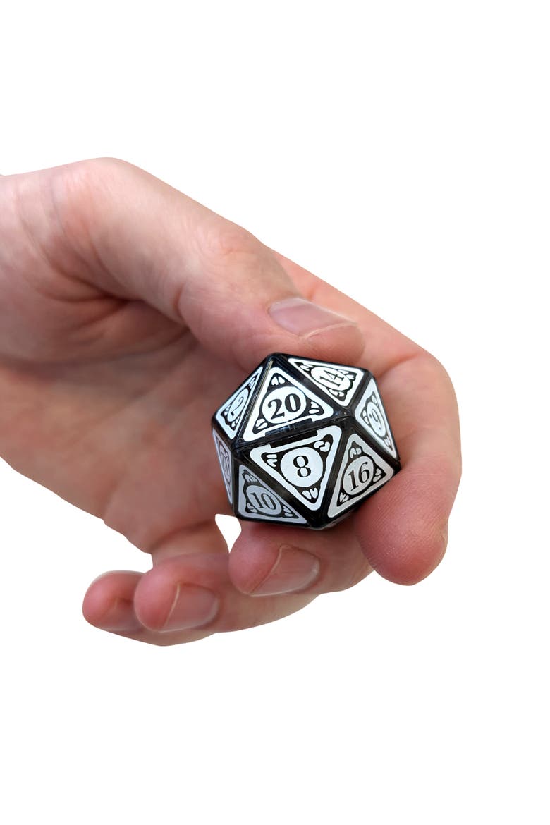 GoDice D20 Smart Polyhedral RPG Dice, Alternate, color, Multicolored
