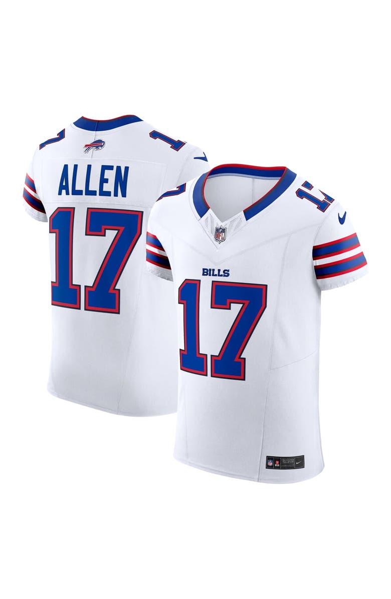 Nike Men's Nike Josh Allen White Buffalo Bills Vapor F.U.S.E. Elite Jersey, Main, color, White