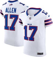 Nike Men's Nike Josh Allen White Buffalo Bills  Vapor F.U.S.E. Elite Jersey