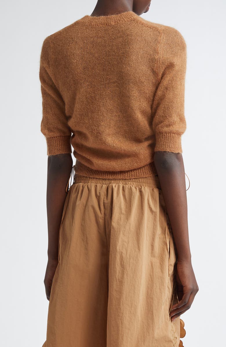 Cecilie Bahnsen Videl Adjustable Mohair Blend Sweater, Alternate, color, 