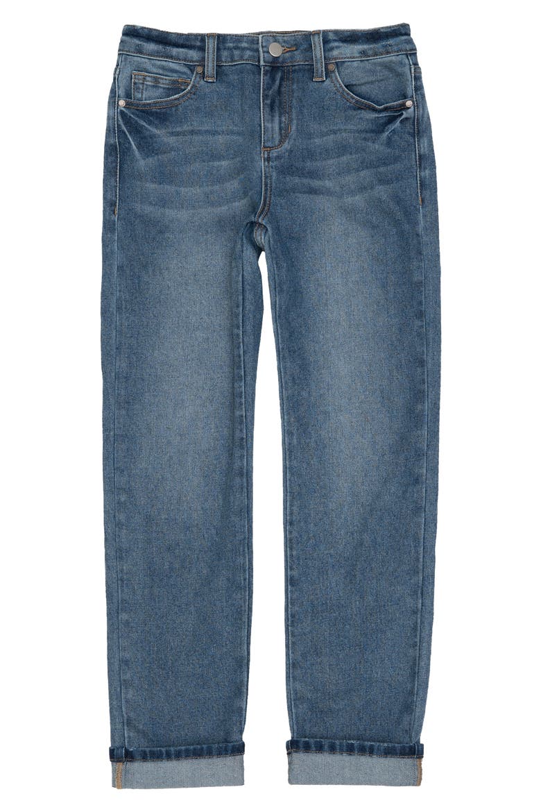 Kids' Relaxed Fit Jeans, Main, color, MEDIUM WASH
