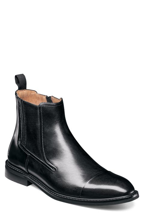 Berkshire Leather Cap Toe Boot