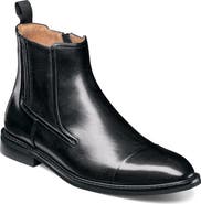 Stacy Adams Berkshire Leather Cap Toe Boot