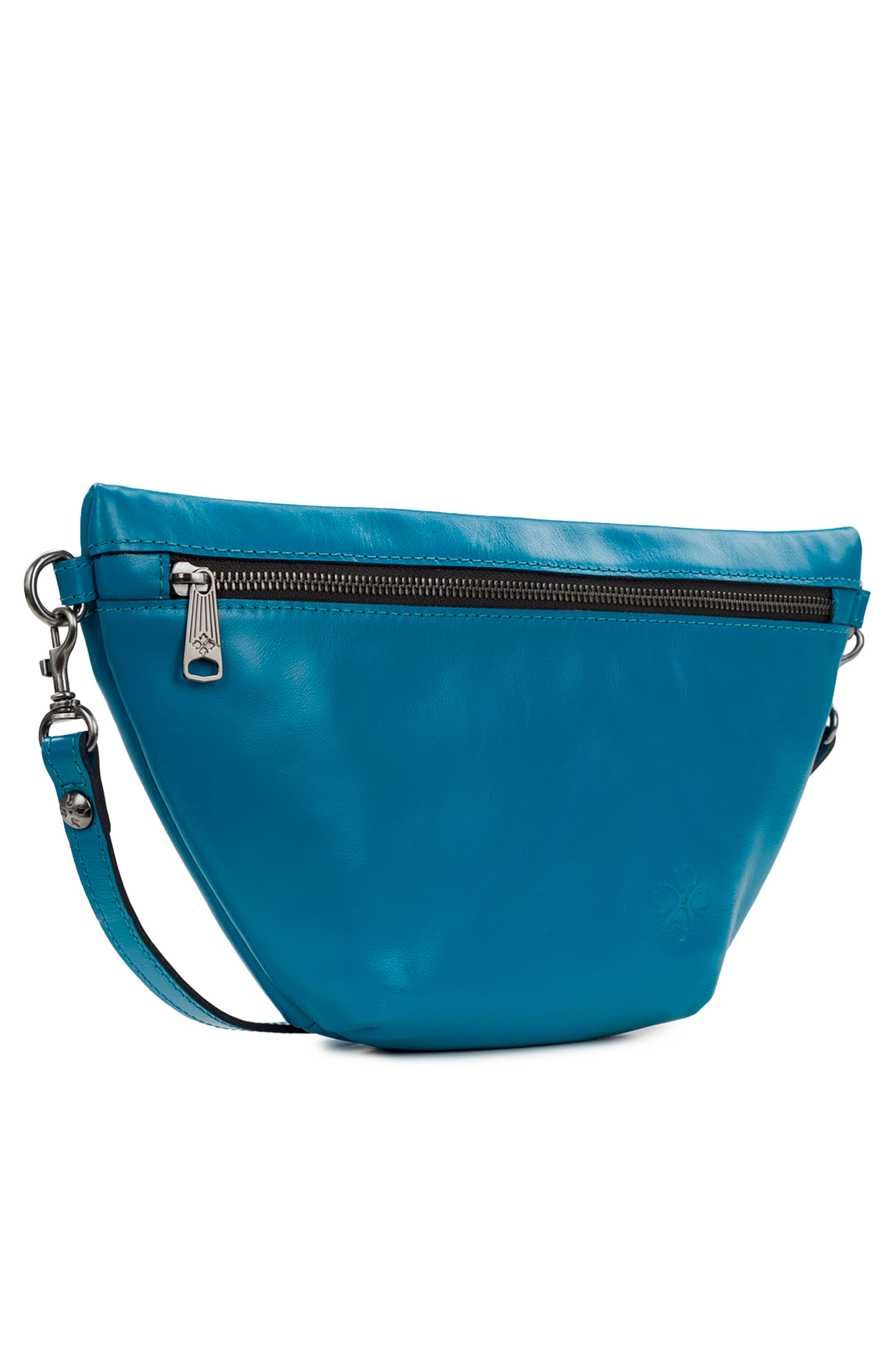 Patricia Nash Tinchi Leather Belt Bag, Alternate, color, 