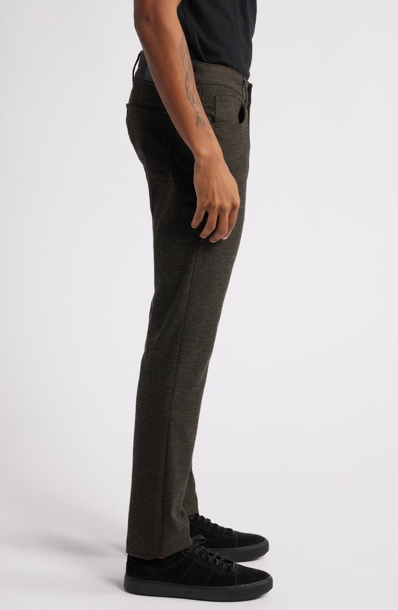 Mavi Jeans Jake Brown Herringbone Pants, Alternate, color, Brown Herringbone