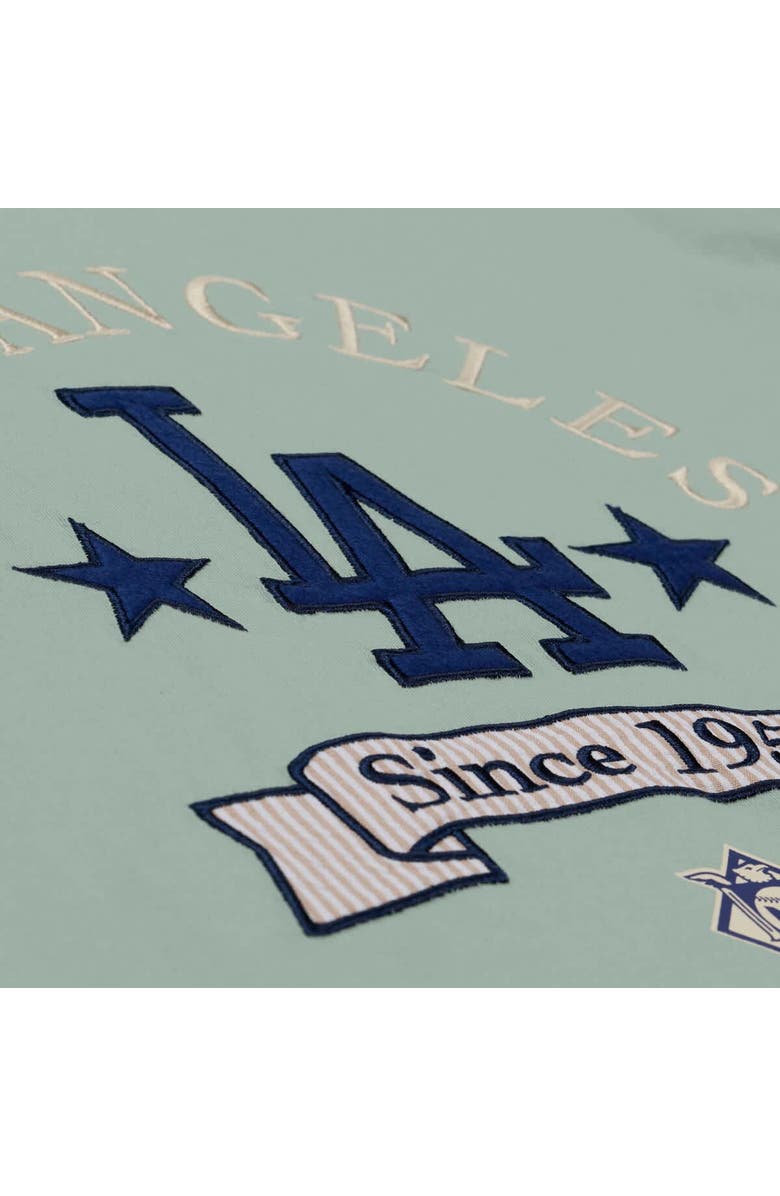 Mitchell & Ness Men's Mitchell & Ness Green Los Angeles Dodgers Yacht Rock T-Shirt, Alternate, color, Green
