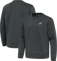 ANTIGUA Men's Antigua Pewter Philadelphia Eagles Relevant Lightweight Pullover Sweatshirt