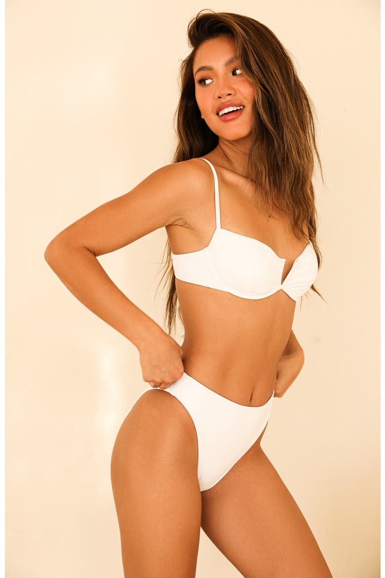 Diana Top, Alternate, color, White