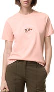 Burberry Check Flag Cotton T-shirt