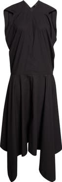 Proenza Schouler Sybella Handkerchief Hem Cotton Midi Dress