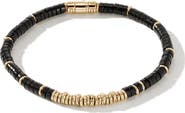 John Hardy Heishi Bracelet, Gemstones, Gold