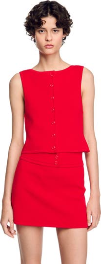 Sleeveless sweater