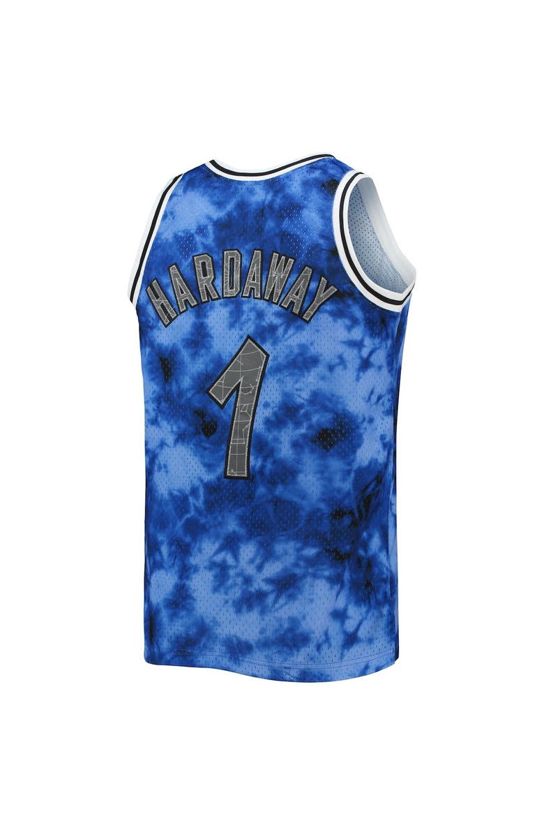 Mitchell & Ness Men's Mitchell & Ness Penny Hardaway Blue Orlando Magic 1994/95 Galaxy Swingman Jersey, Alternate, color, 