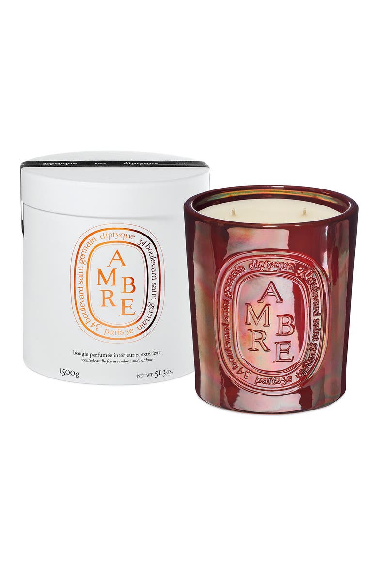 Le Ambre Large Candle (Limited Edition), Alternate, color, NO COLOR