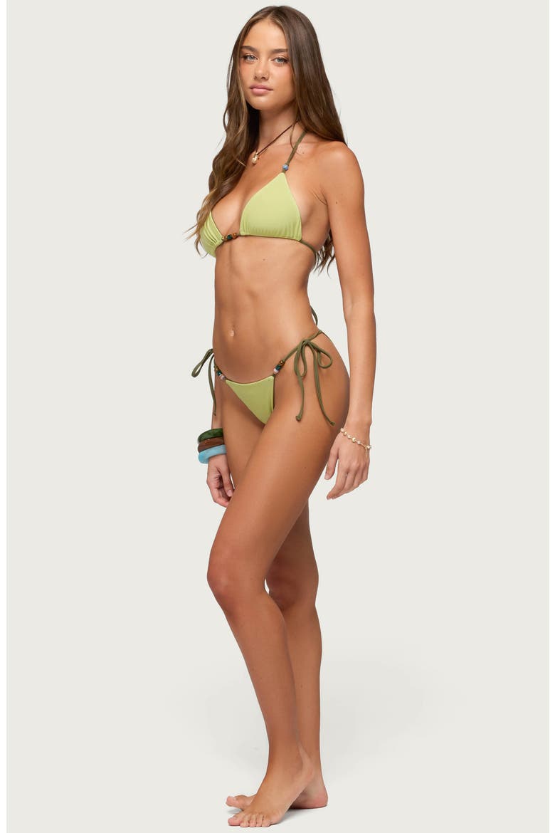Ani Reversible Tie Bikini Bottoms, Alternate, color, GREEN