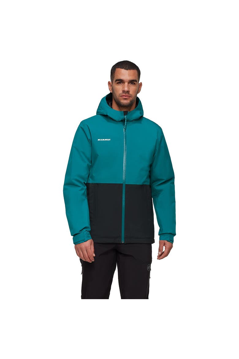 Linard Hs Thermo Hooded Jacket - Men's, Main, color, Deep Teal/Black