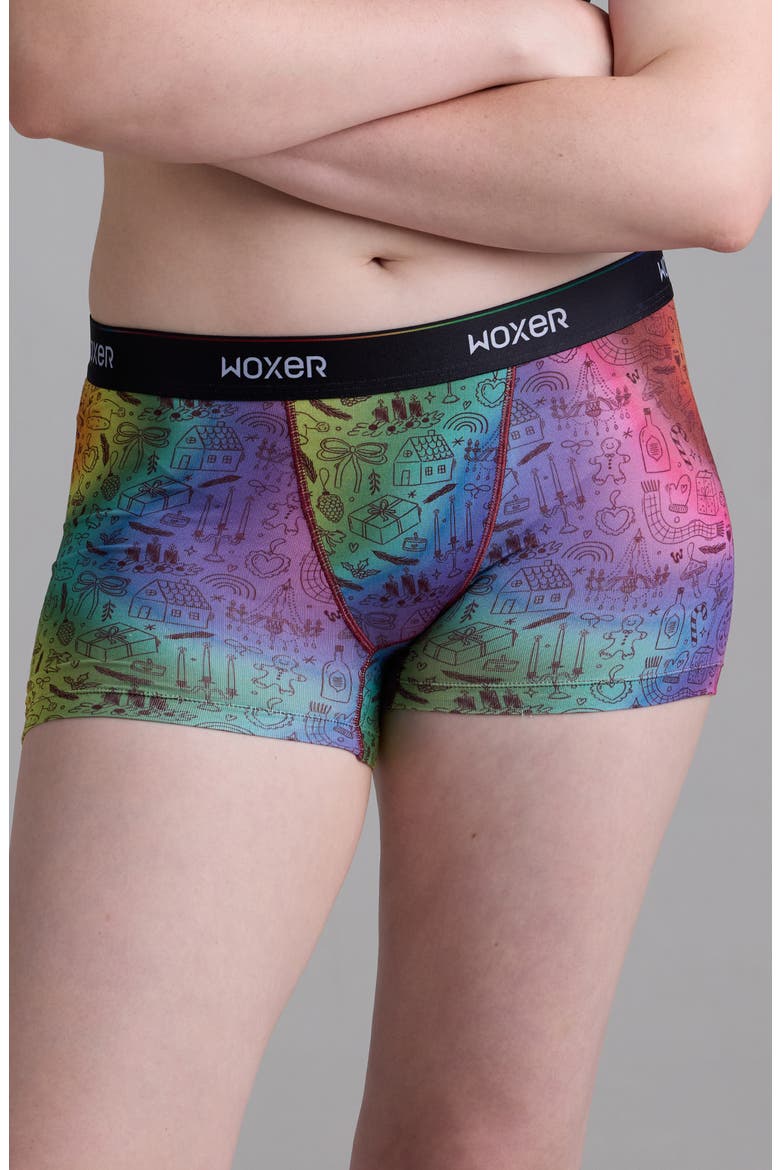 Star Ultrasoft 3-Inch Boxer Briefs, Main, color, FESTIVE FLARE