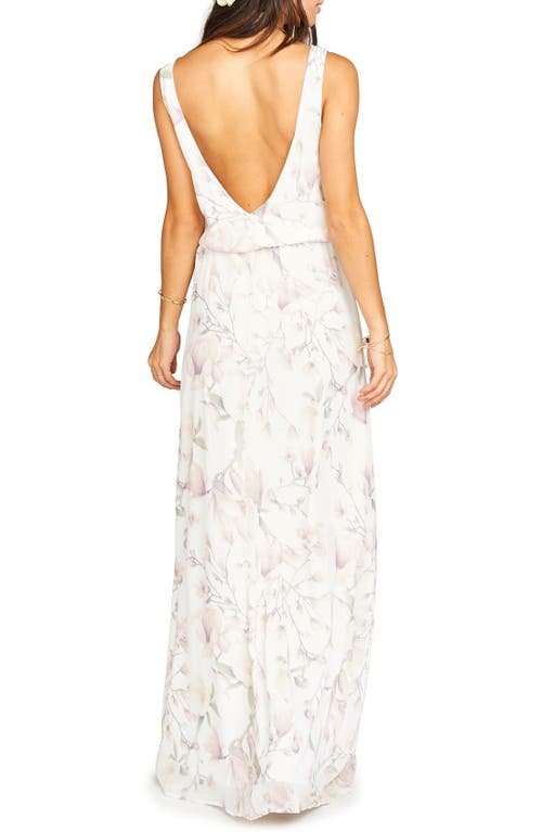 Show Me Your Mumu Kendall Blouson A-line Gown