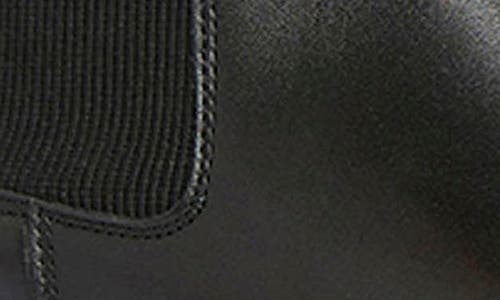 Barbour Celina Black Leather Chelsea Boots In Black