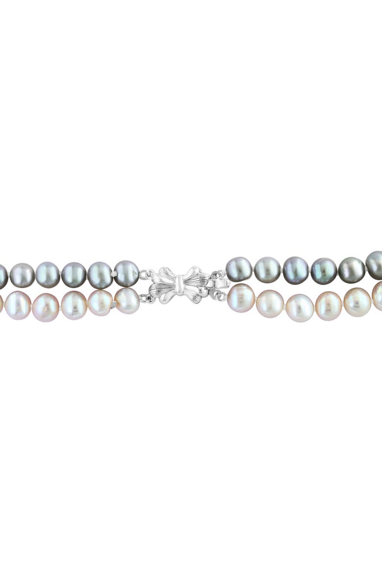 EFFY Pearl Double Strand Necklace, Alternate, color, White