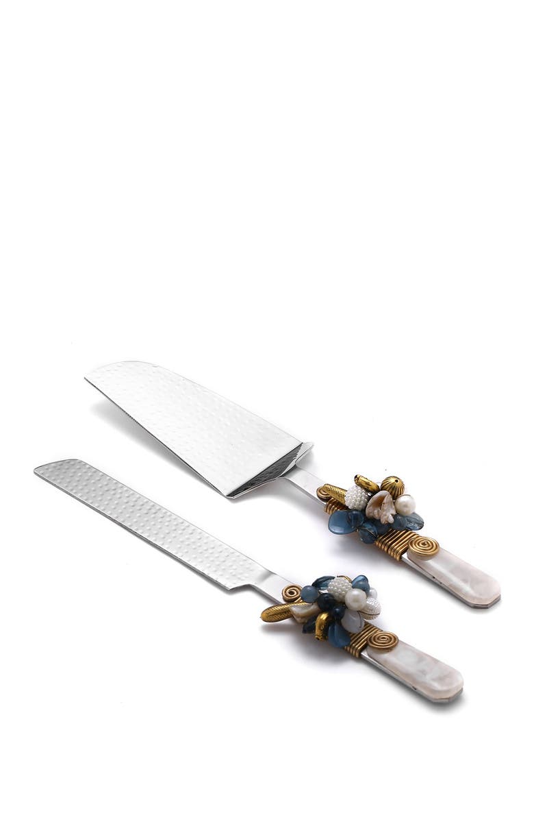 Tiramisu Ivory Cake Server 2-Piece Set, Alternate, color, 