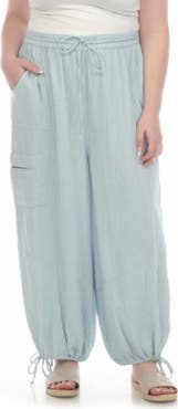 BOHO ME Cotton Parachute Pants