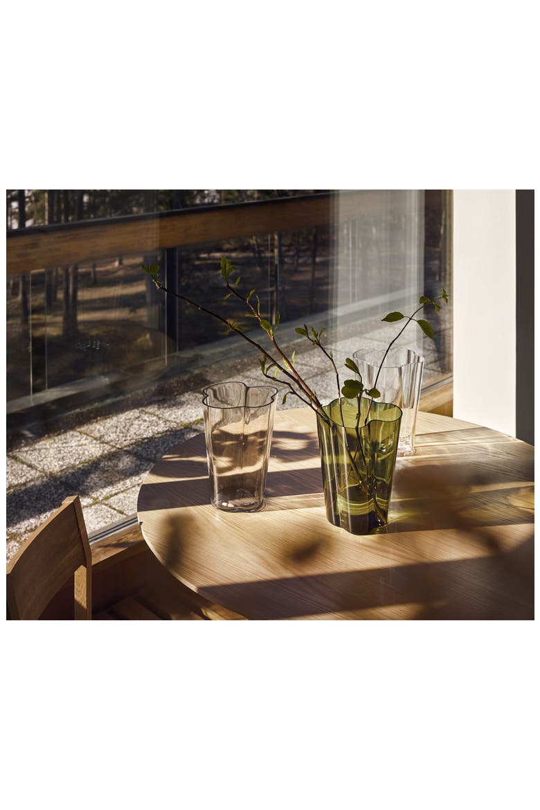 Aalto Vase, Alternate, color, GLASS