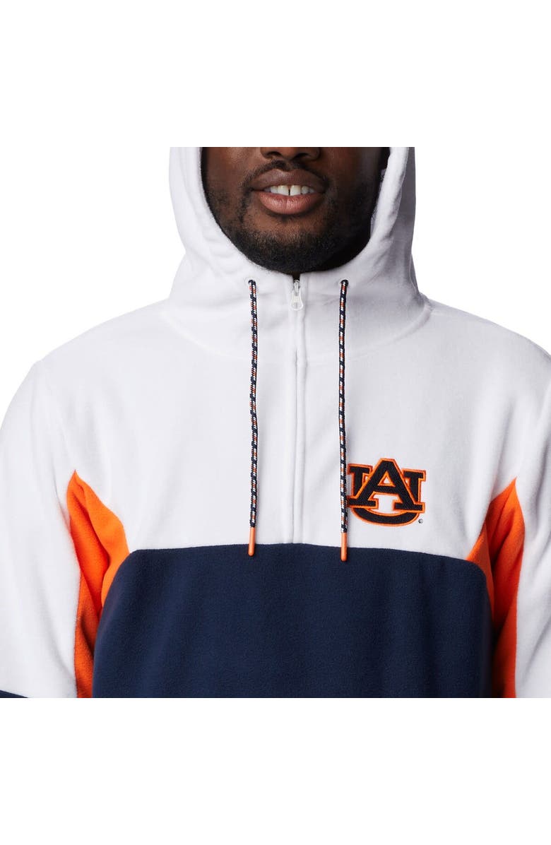 Columbia Men's Columbia Navy Auburn Tigers Lodge Quarter-Zip Hoodie, Alternate, color, Navy