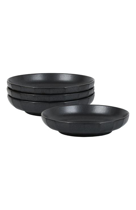 Rio Stoneware 4-Piece Pasta Bowl Set