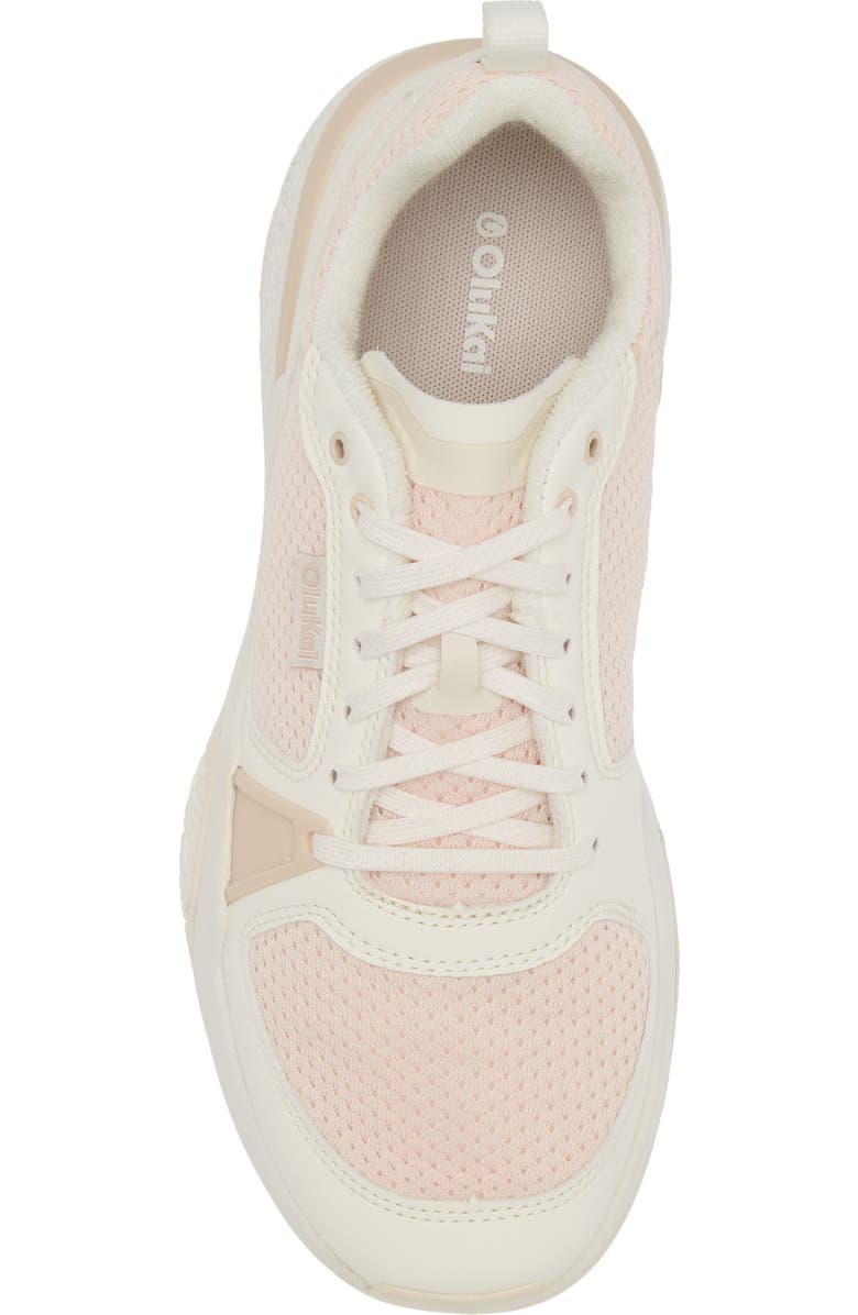 OluKai Anau Sneaker, Alternate, color, Rose Dust / Bright White