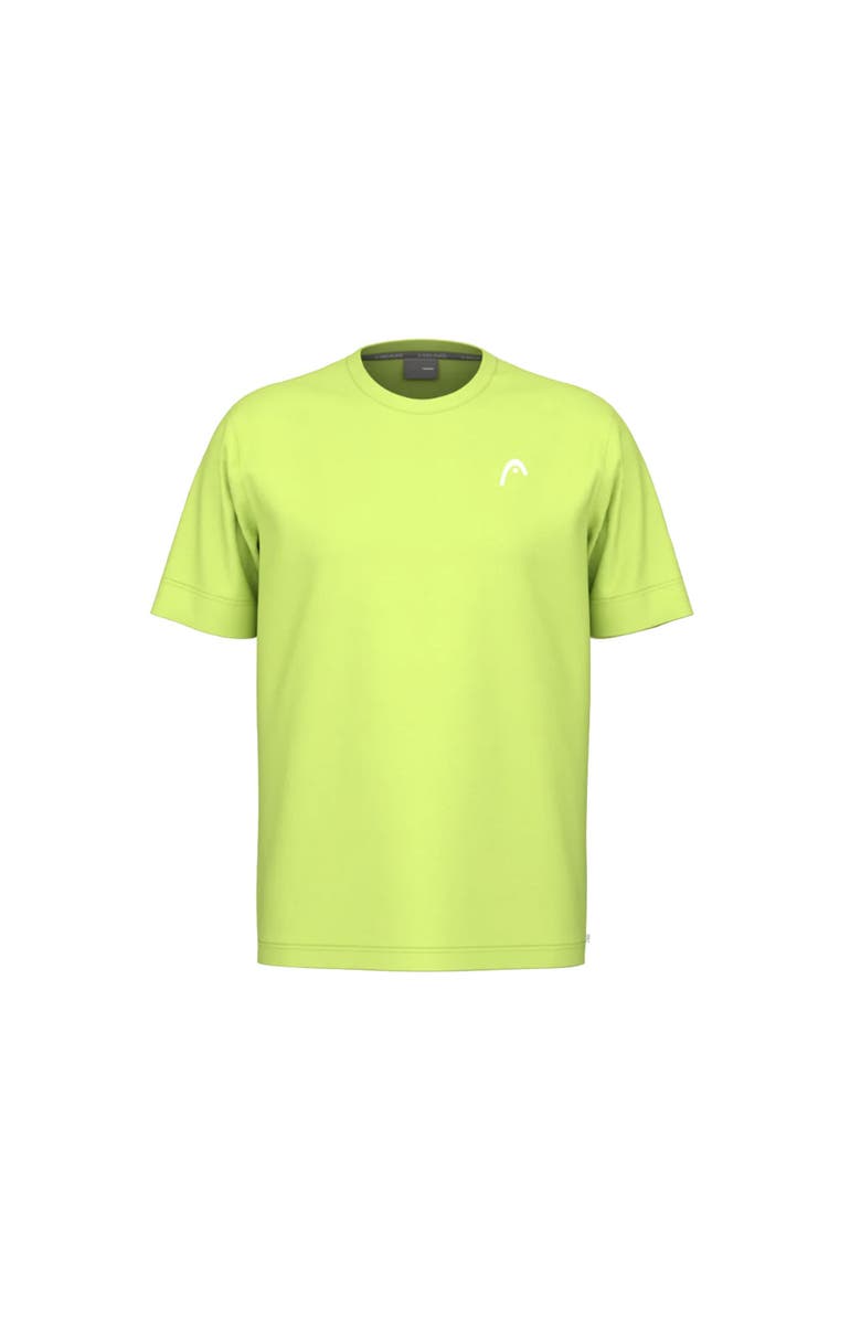 HEAD Slice II Mens Tennis T-Shirt, Main, color, Light Lime