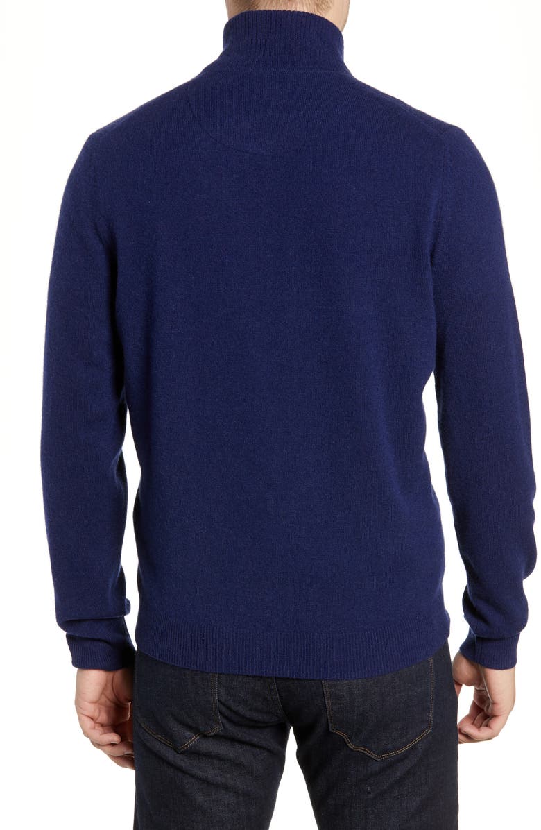 NORDSTROM MEN'S SHOP Cashmere Quarter Zip Sweater, Alternate, color, 