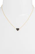 SHYMI Mini Pavé Heart Pendant Necklace