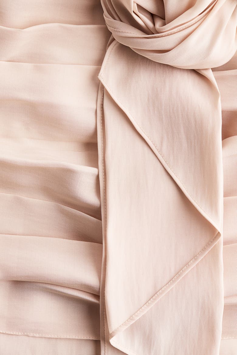 Appliquéd Mini Skirt, Alternate, color, Light dusty pink