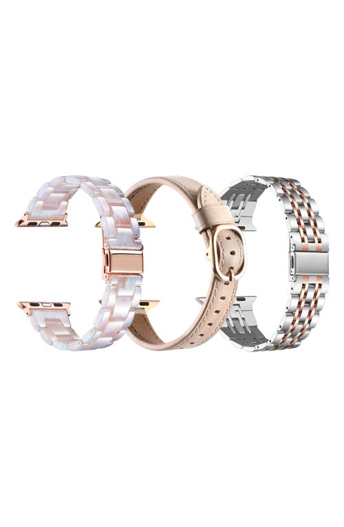 The Posh Tech Assorted 3-pack Apple Watch® Watchbands