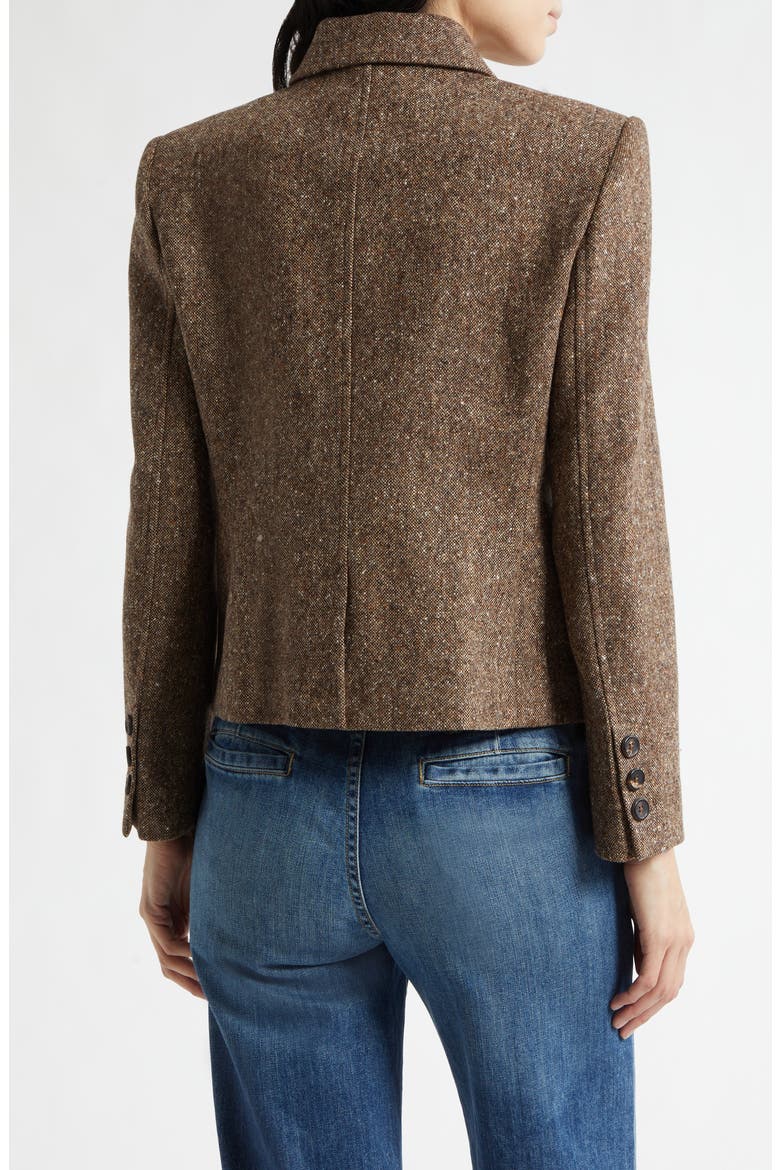 Jamison Stretch Virgin Wool Jacket, Alternate, color, ESPRESSO DONEGAL
