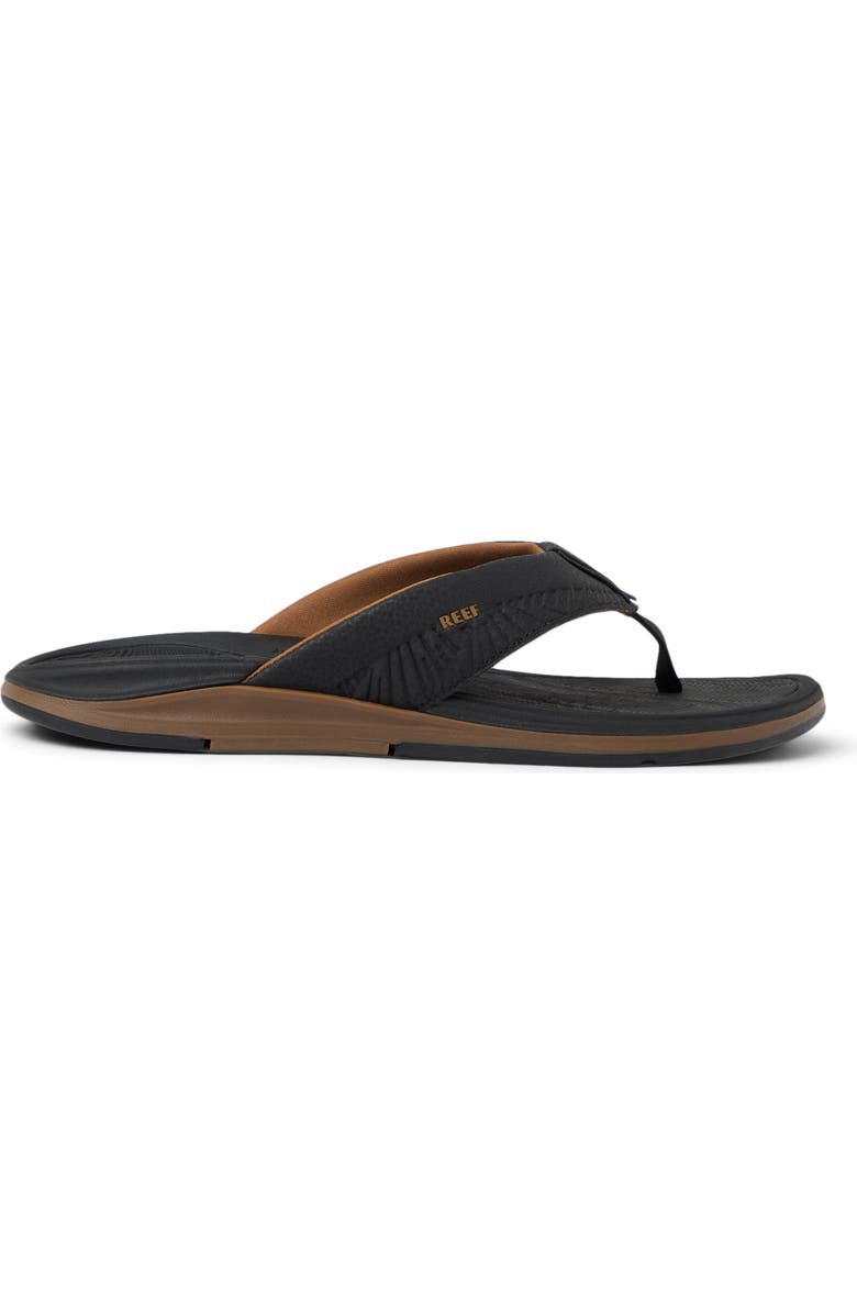 Reef Offshore Flip Flop, Alternate, color, Black/ Gum