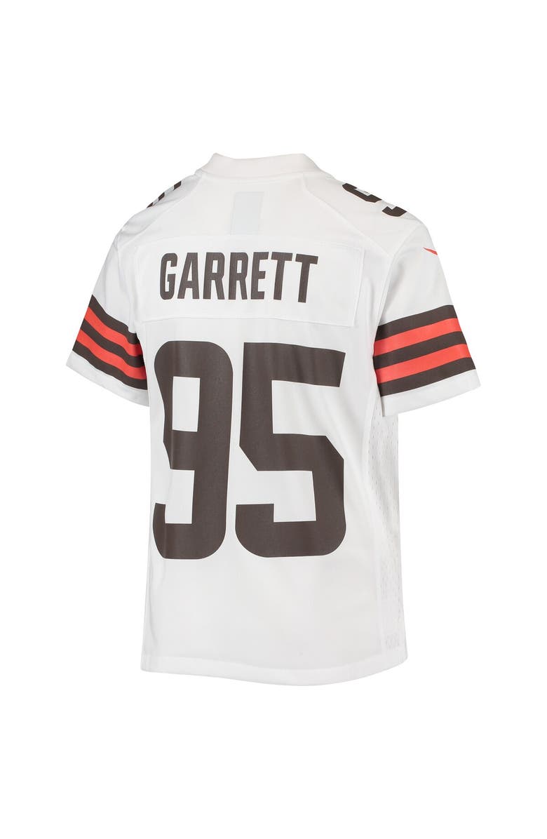 Nike Youth Nike Myles Garrett White Cleveland Browns Game Jersey, Alternate, color, White