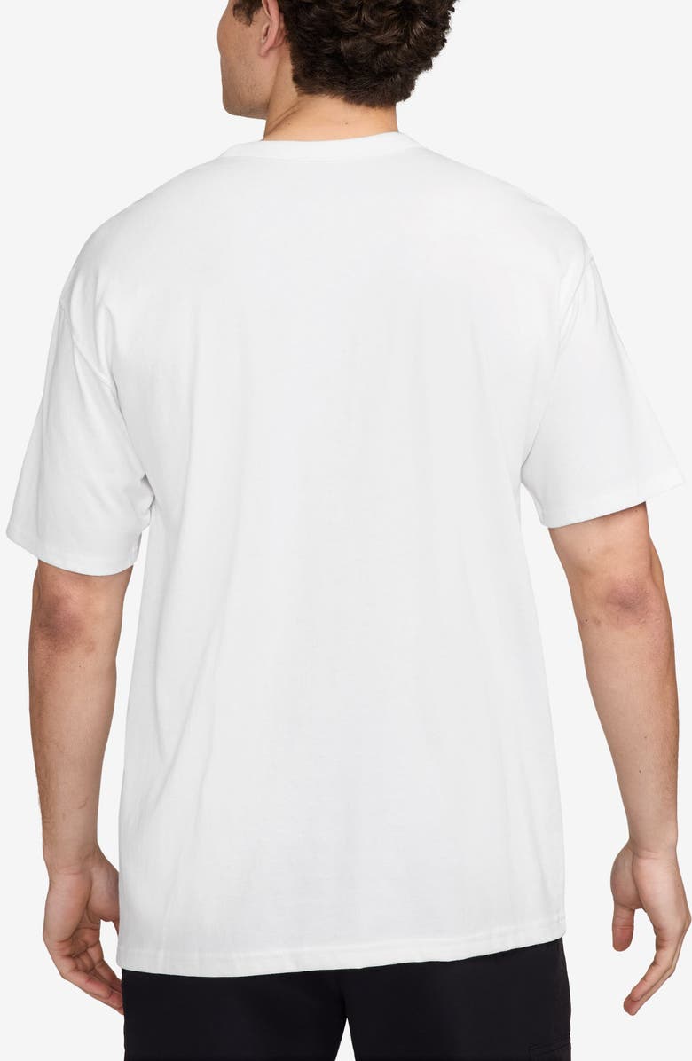 Nike Max90 Swoosh Patch T-Shirt, Alternate, color, White