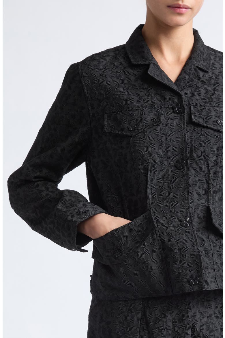 CBClover Jacket, Alternate, color, BLACK