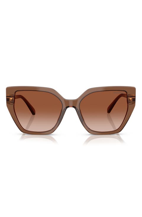 Constella 56mm Polarized Irregular Sunglasses