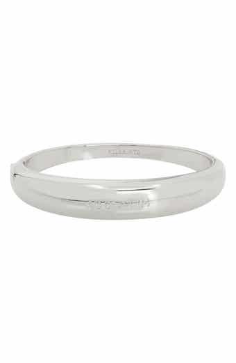 AllSaints Logo Hinged Bangle Bracelet