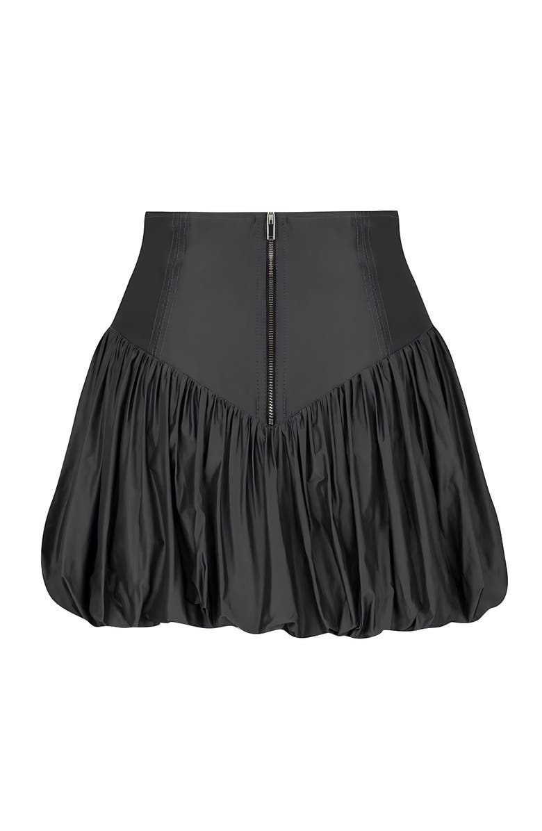 Nocturne Taffeta Mini Skirt, Alternate, color, 