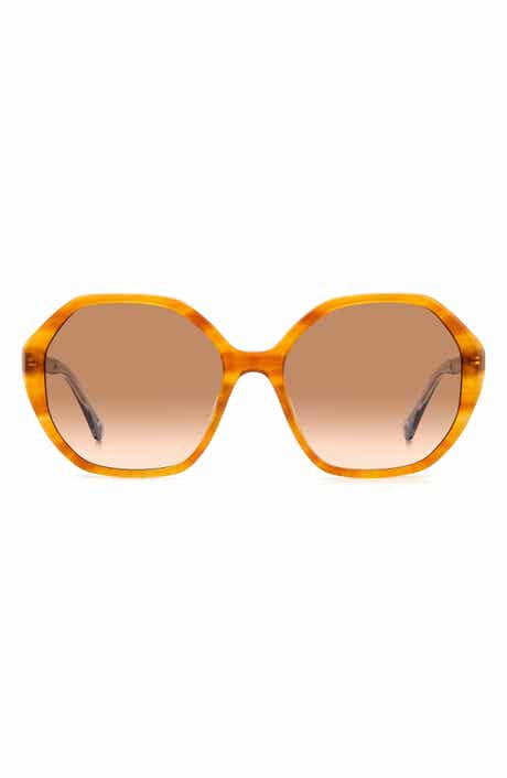 Kate Spade New York waverly 57mm gradient round sunglasses