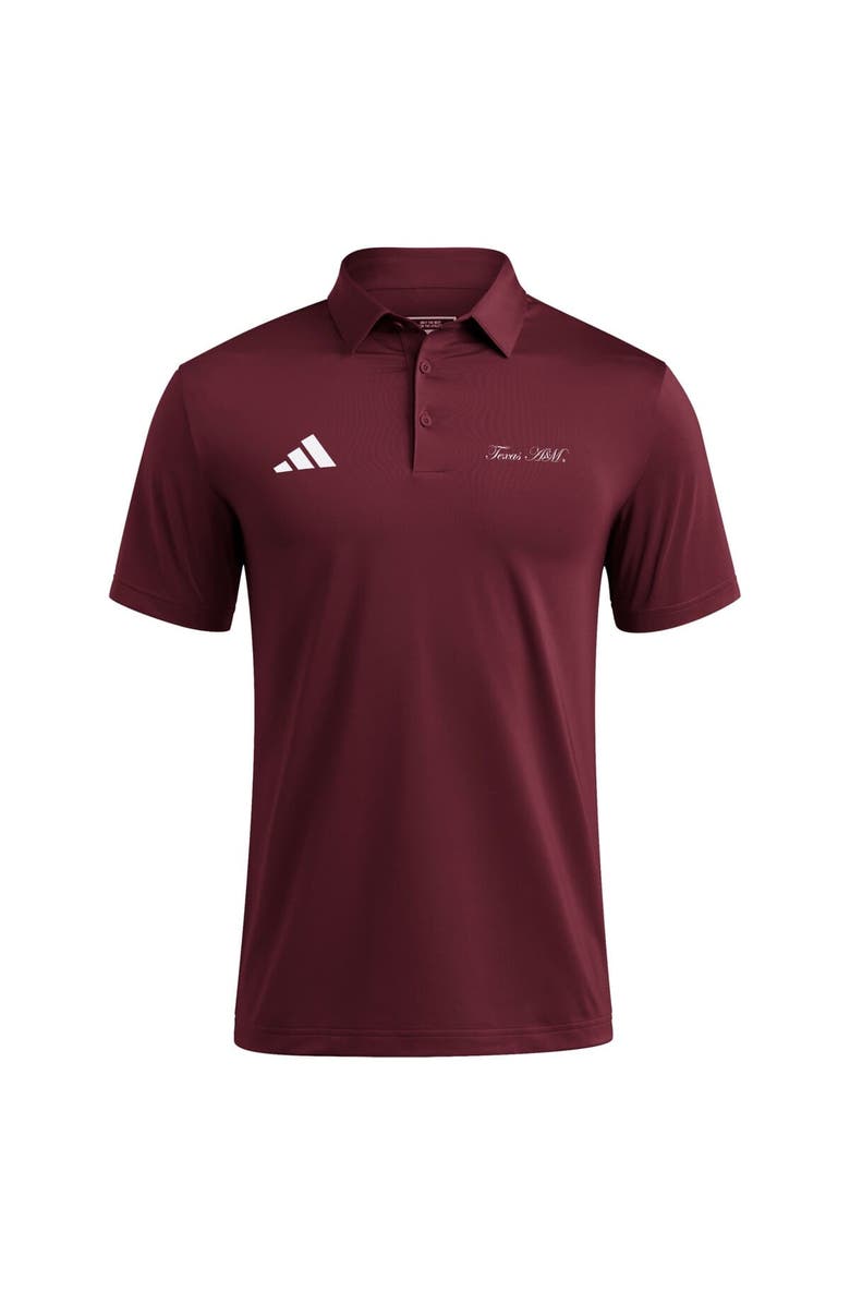 adidas Men's adidas Maroon Texas A&M Aggies Ultimate 365 Polo, Alternate, color, Maroon