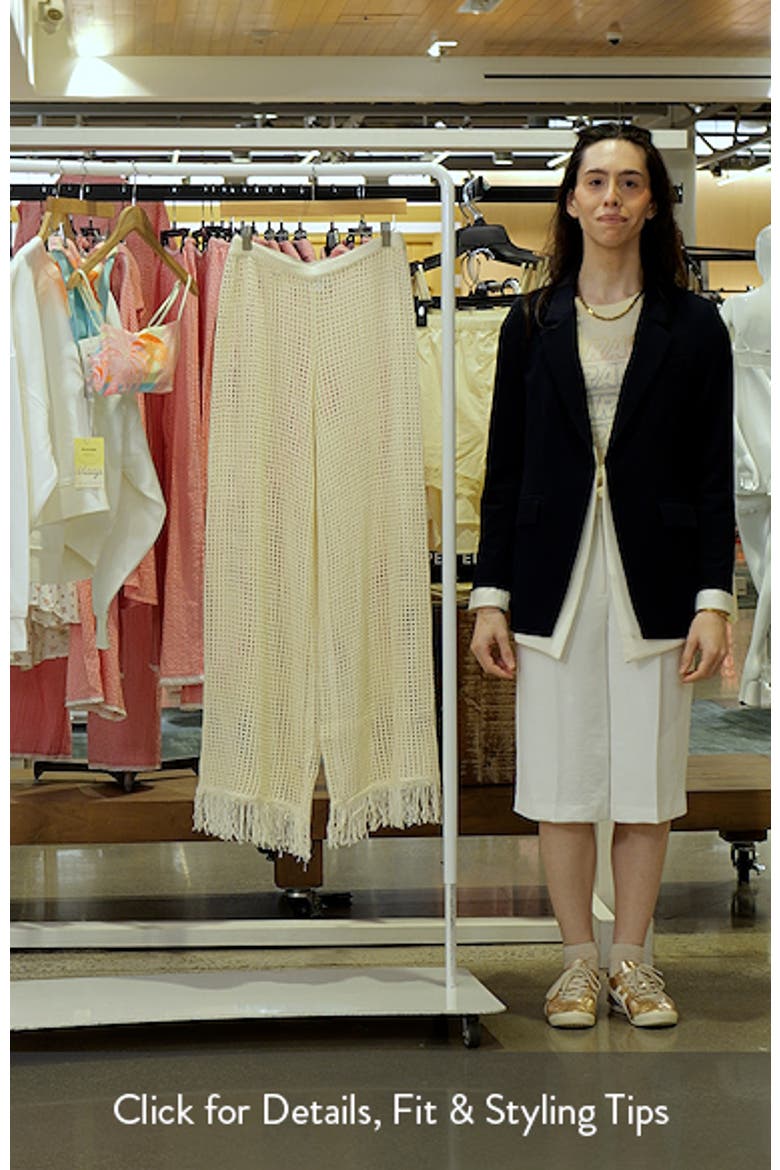 Lorna Open Stitch Wide Leg Pants video