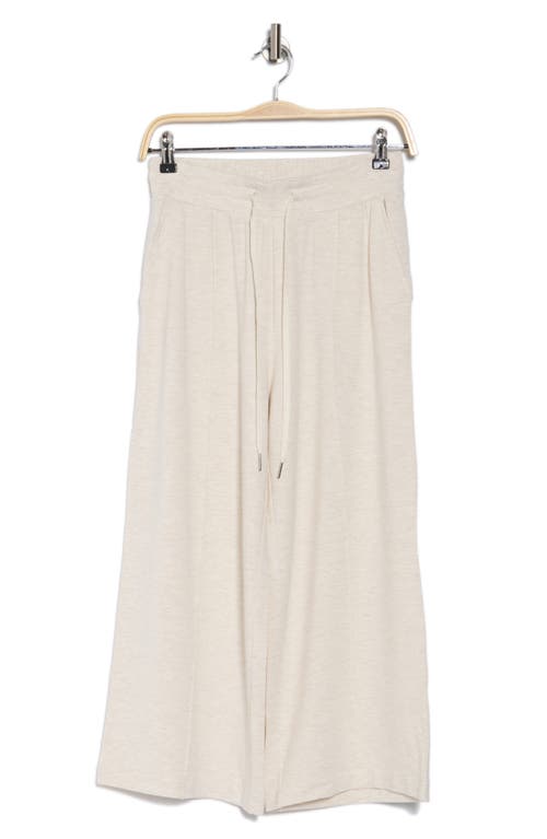 Travismathew Studio City Crop Drawstring Pants In Heather Eggnog
