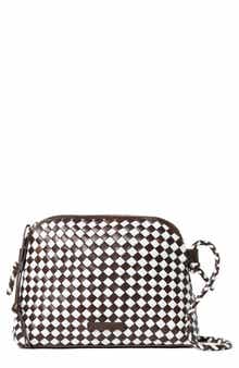 Loeffler Randall Mallory Woven Leather Crossbody Bag