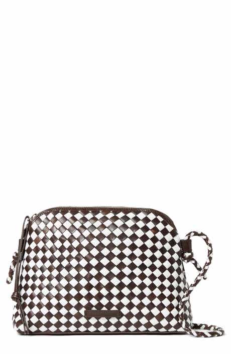Loeffler Randall Mallory Woven Leather Crossbody Bag