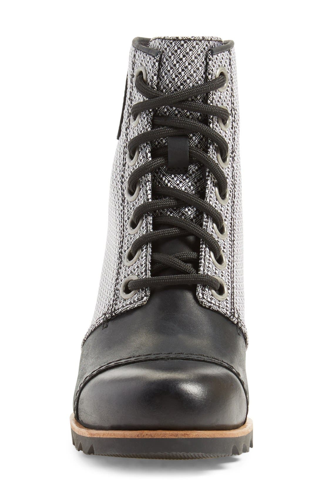 SOREL '1964 Premium Canvas' Waterproof Wedge Bootie, Alternate, color, 